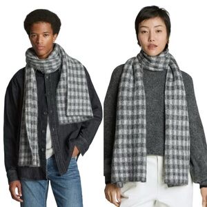 Everlane The Alpaca Patterned Scarf Unisex OS